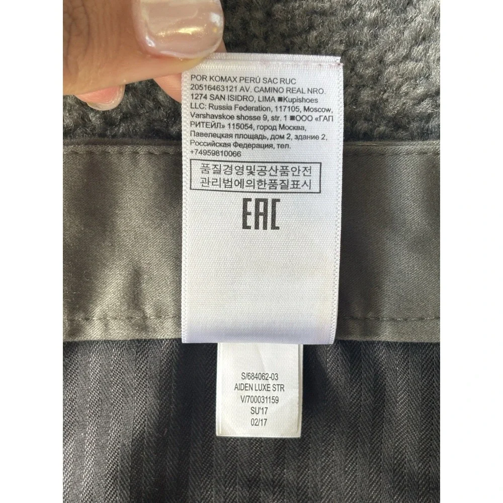Banana Republic Dark Gray Shorts Mens Aiden‎ Size 42